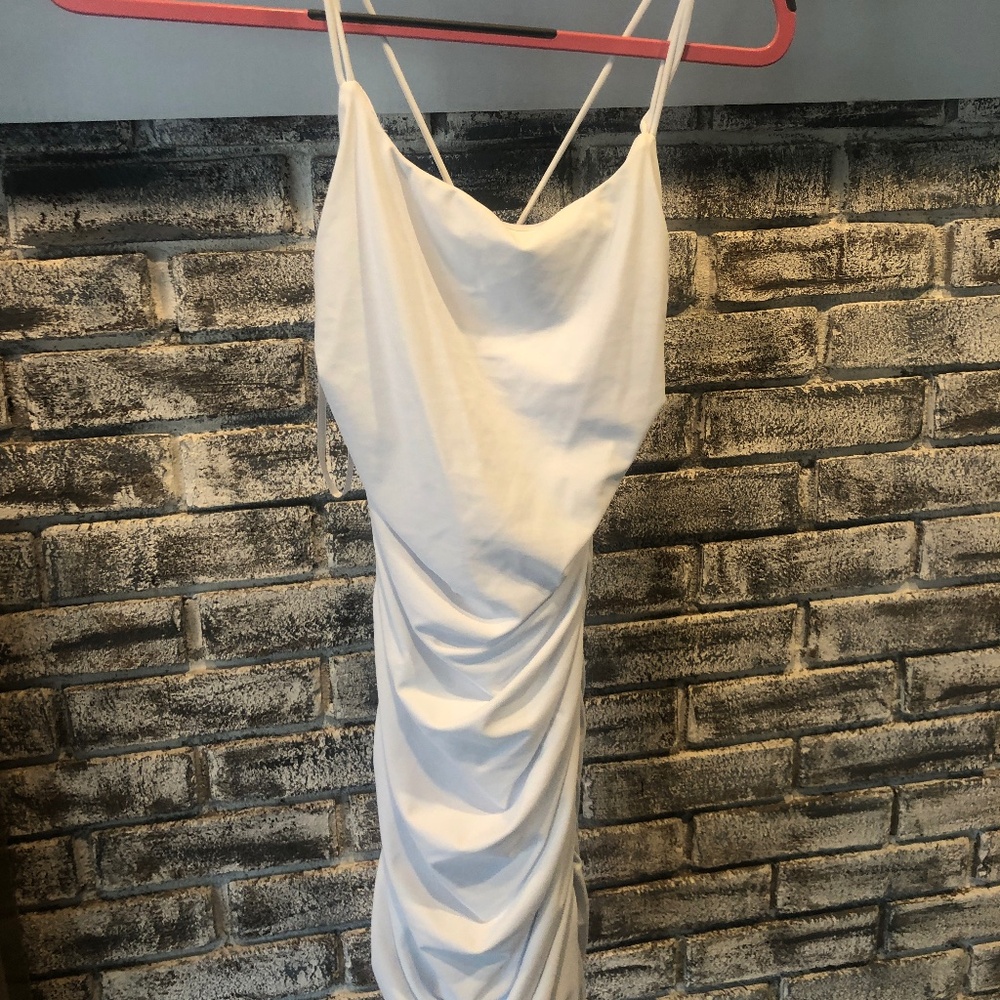 SUPERDOWN NEW TAGS white dress